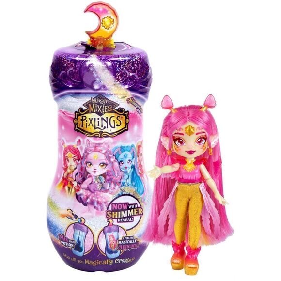 Magic Mixies Pixlings Shimmerverse Series Pheona The Phoenix Doll NIB - Picture 1 of 7